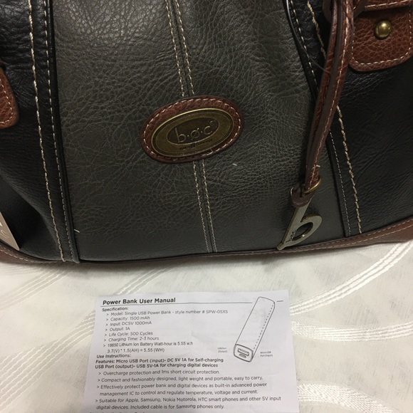 Born o concept bag with traveled charger for cells - Picture 6 of 8